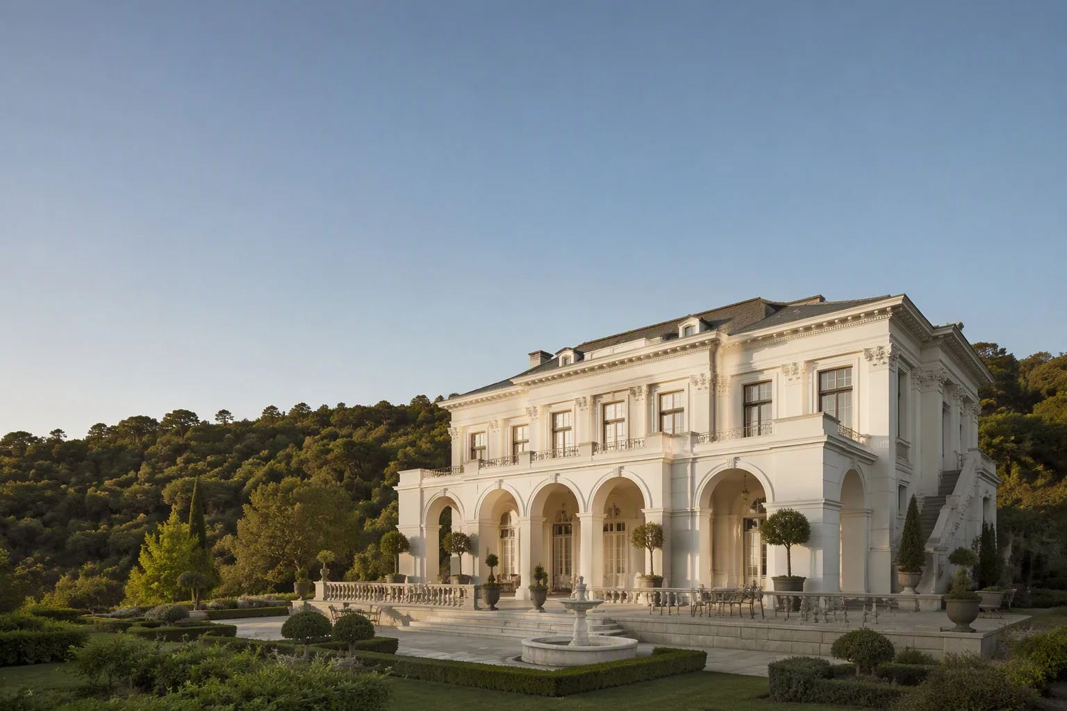 AYOR tarafından geliştirilen villa ve bahçesi
